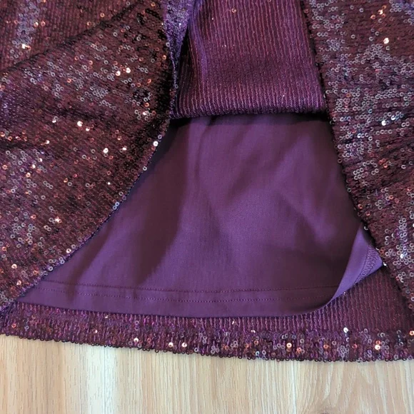 DR2 burgundy blouse Sz S - Picture 5 of 6